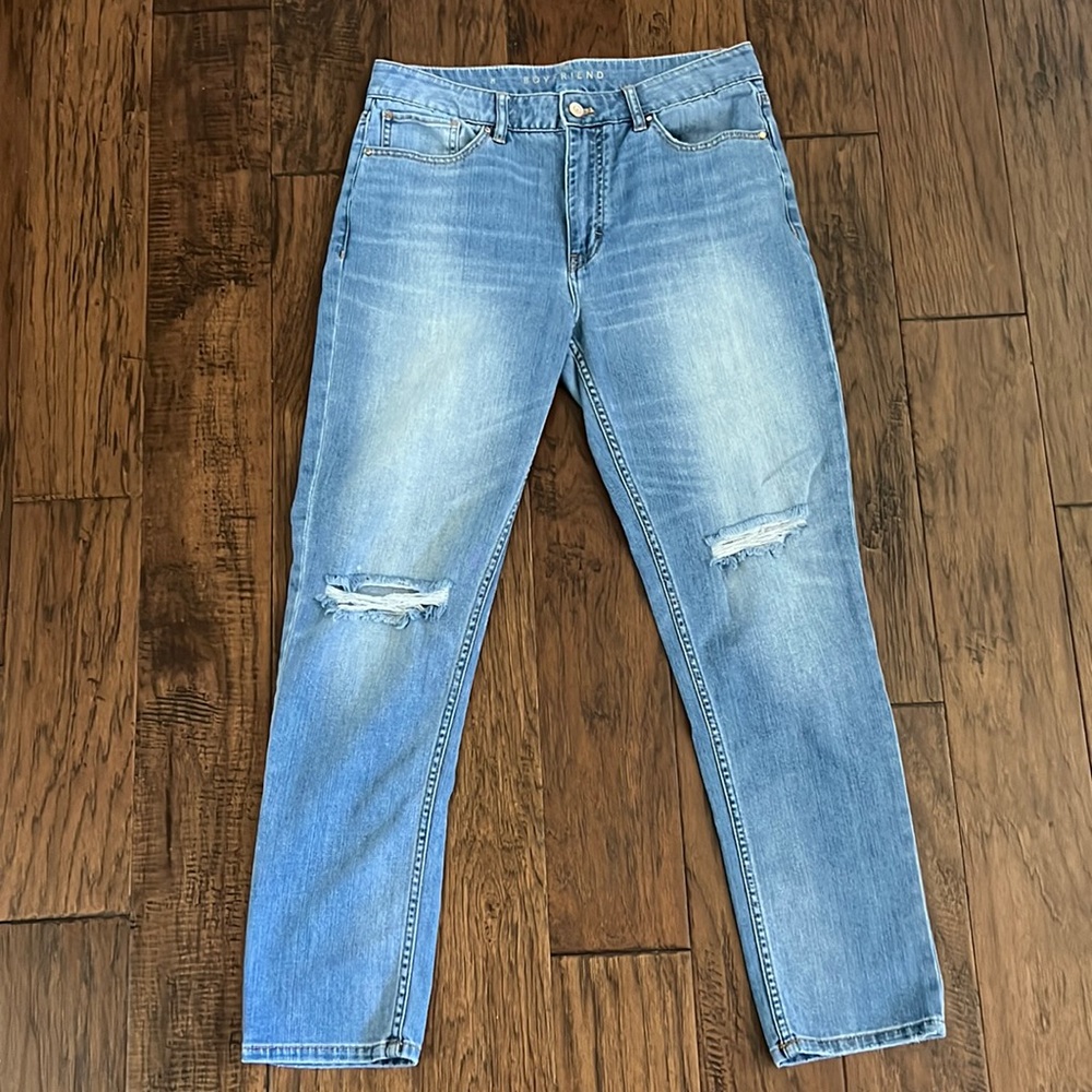 White House Black Market Boyfriend Jeans